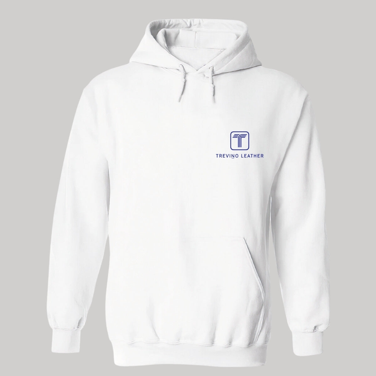 Sudadera c/Capucha Unisex Blanco Personalizable Escudo