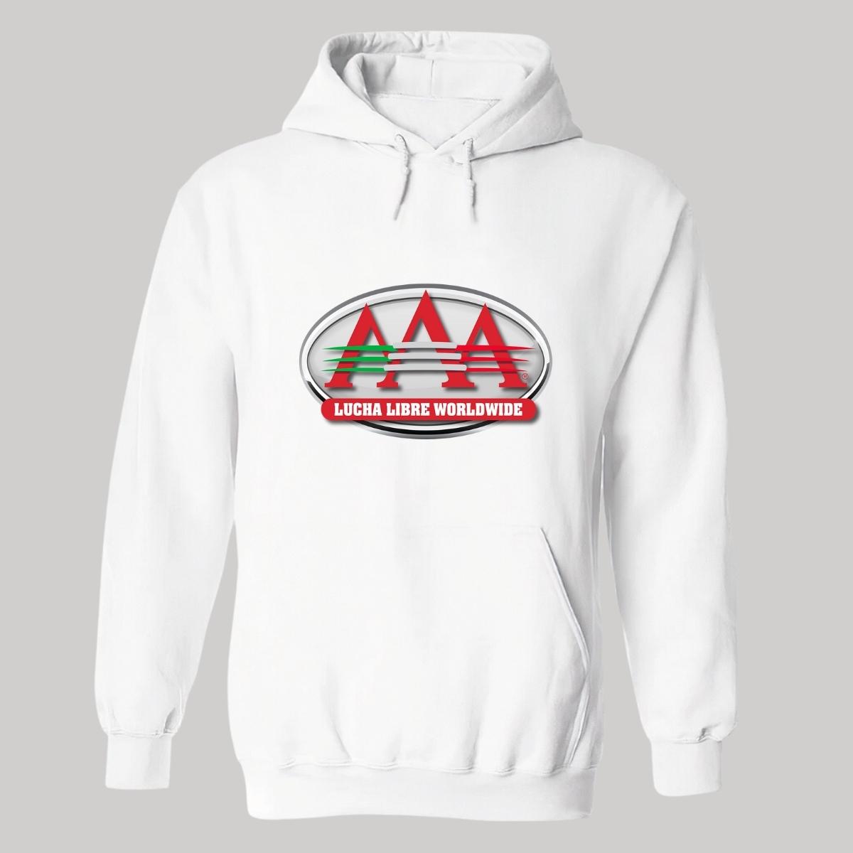 Sudadera c/Capucha Unisex Blanco Personalizable Logo