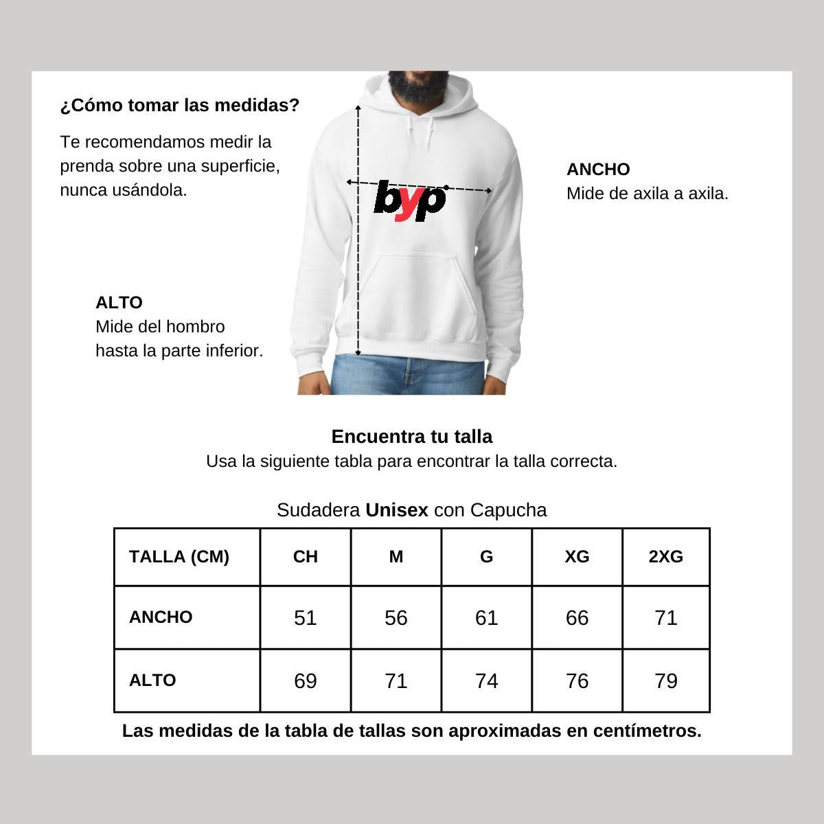 Sudadera c/Capucha Unisex Blanco Personalizable Logo