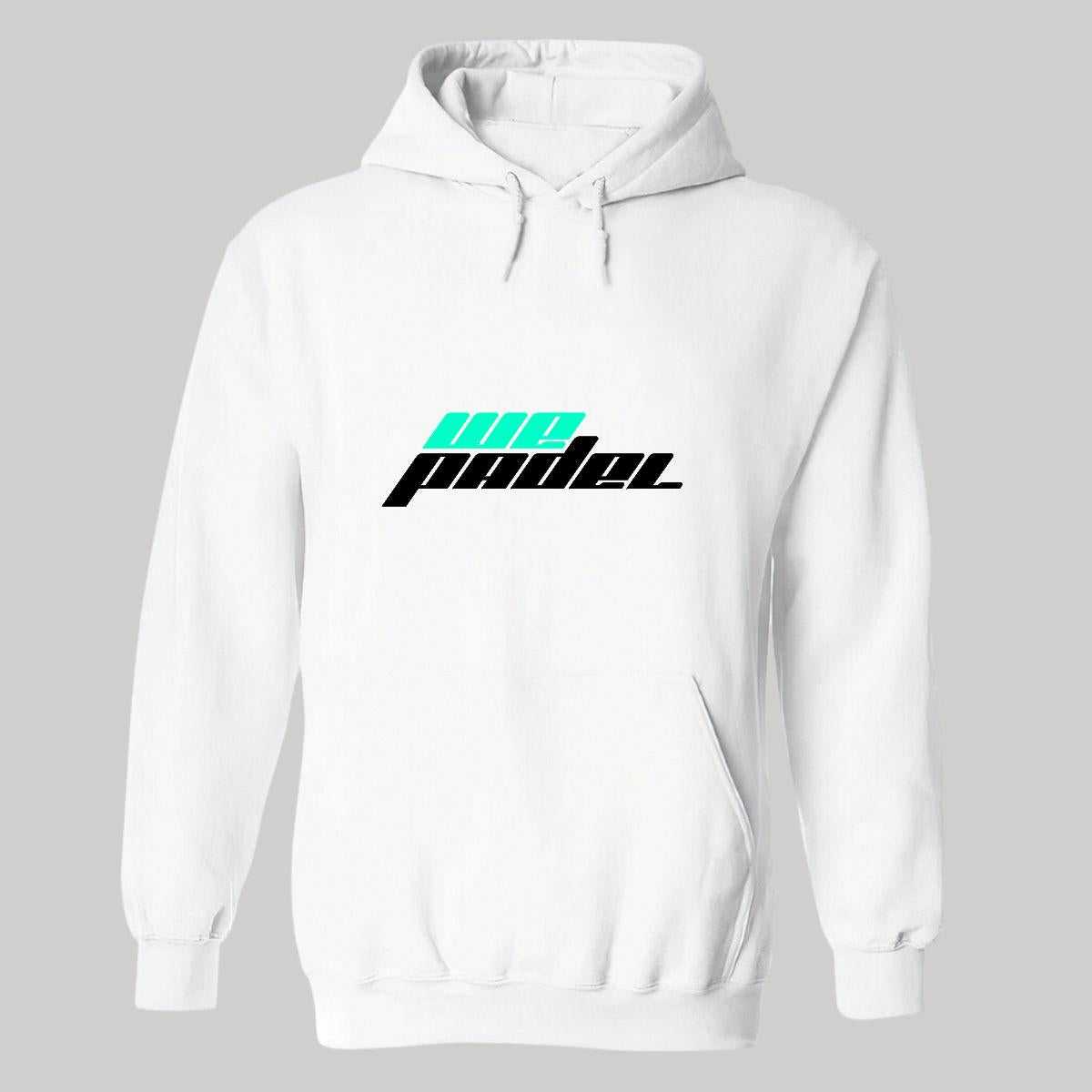 Sudadera c/Capucha Unisex Blanco Personalizable Logo