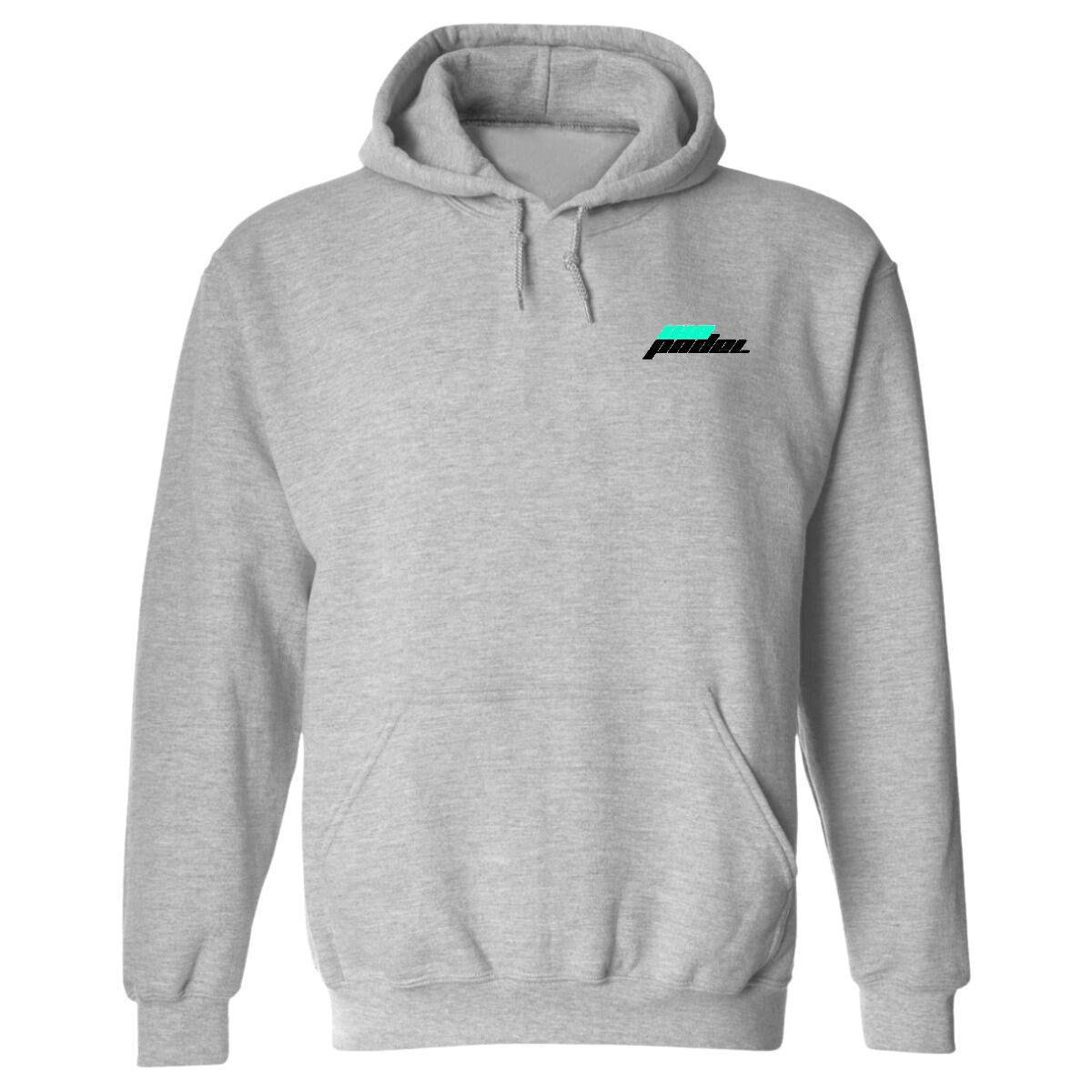 Sudadera c/Capucha Unisex Gris Personalizable Escudo