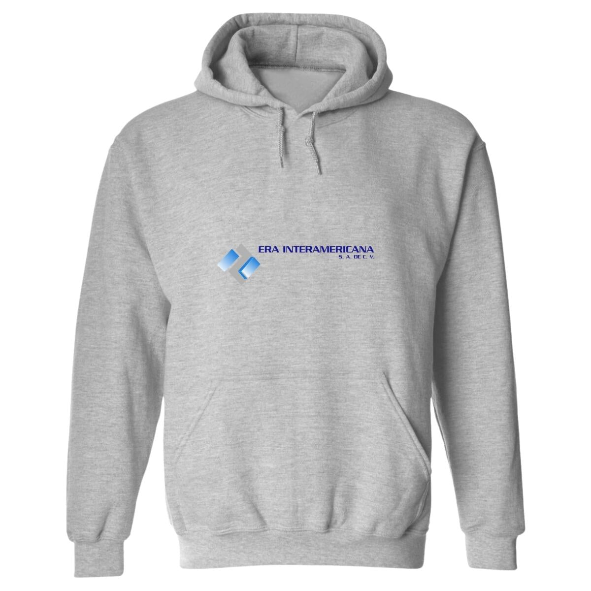 Sudadera c/Capucha Unisex Gris Personalizable Logo