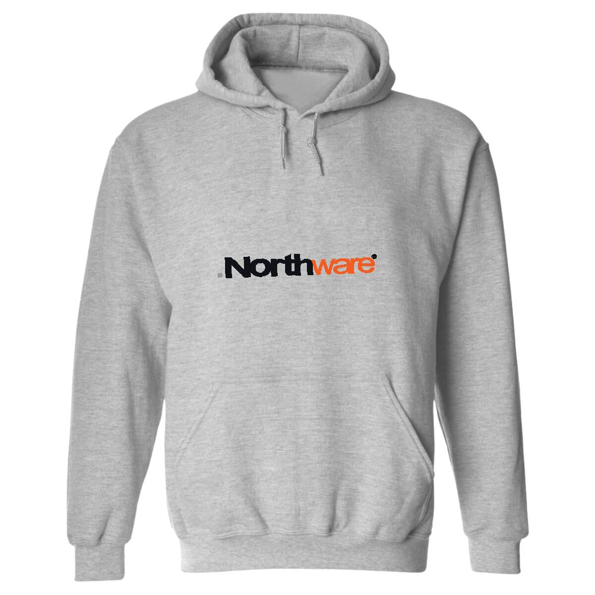 Sudadera c/Capucha Unisex Gris Personalizable Logo