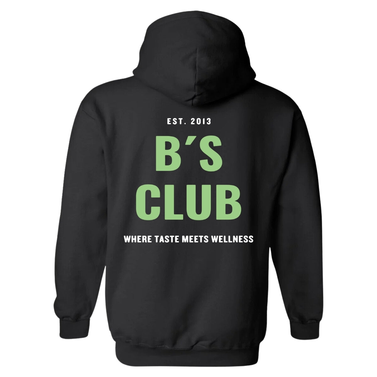 Sudadera c/Capucha Unisex Negro