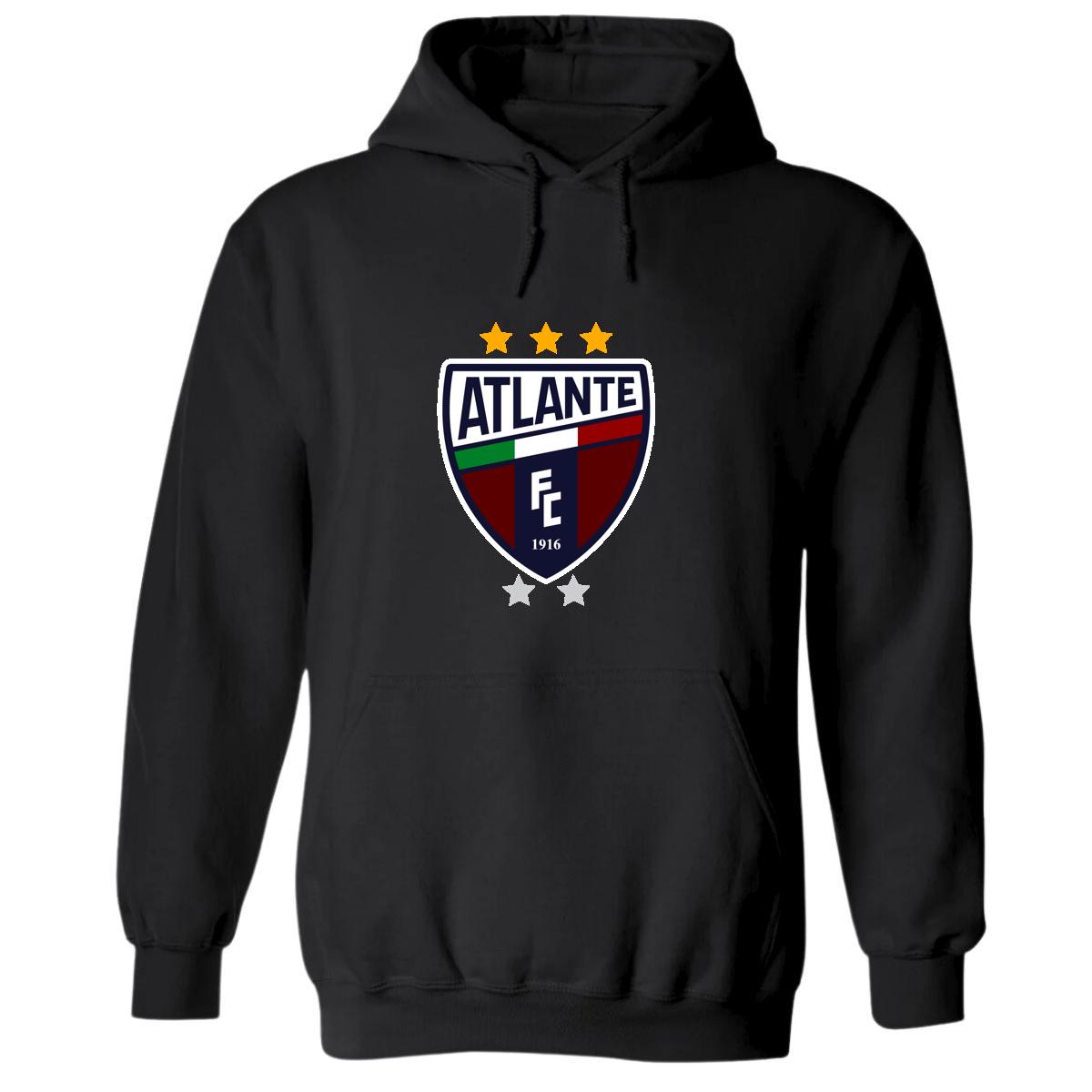 Sudadera c/Capucha Unisex Negro Personalizable Logo