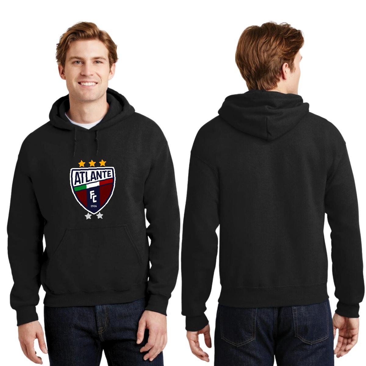 Sudadera c/Capucha Unisex Negro Personalizable Logo