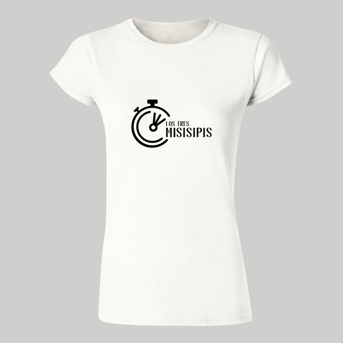 Playera Manga Corta Mujer Blanco Personalizable Logo