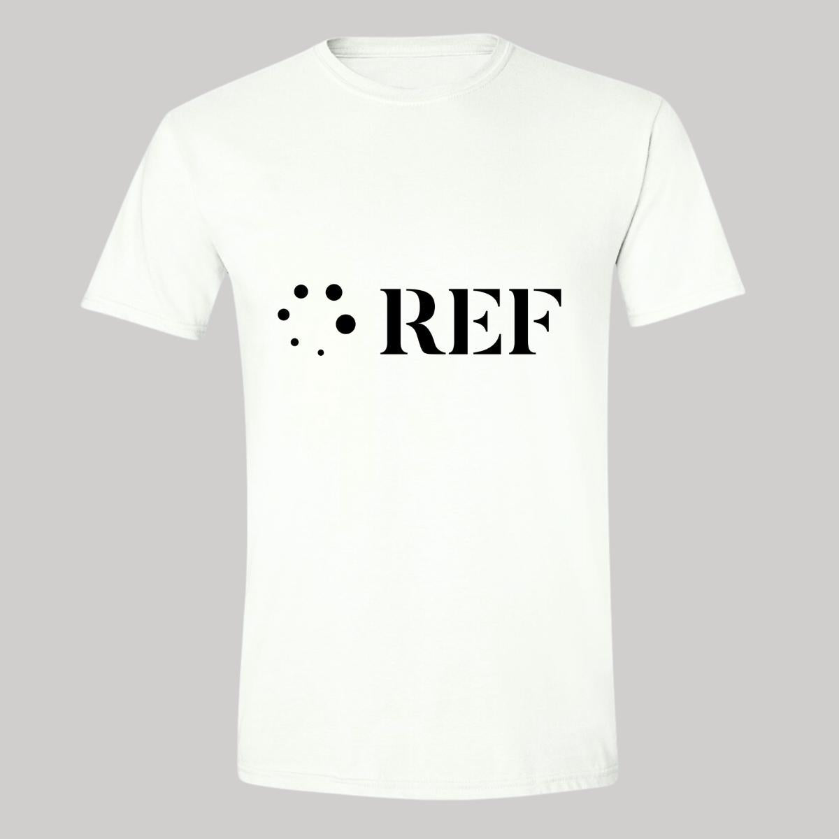 Playera Manga Corta Hombre Blanco Personalizable Logo