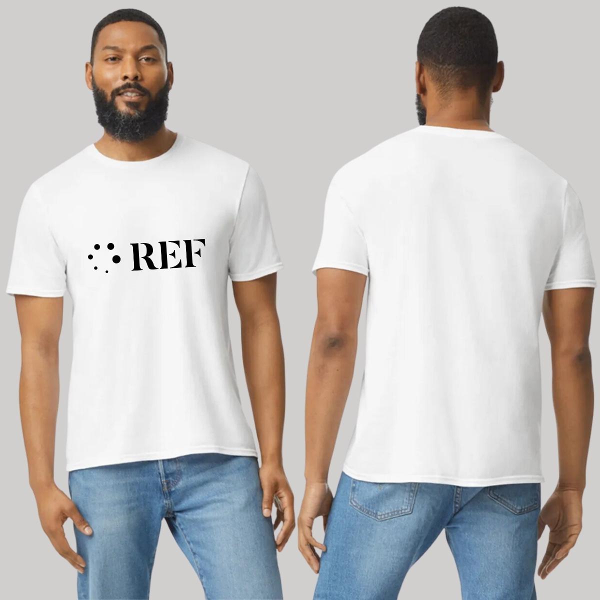 Playera Manga Corta Hombre Blanco Personalizable Logo
