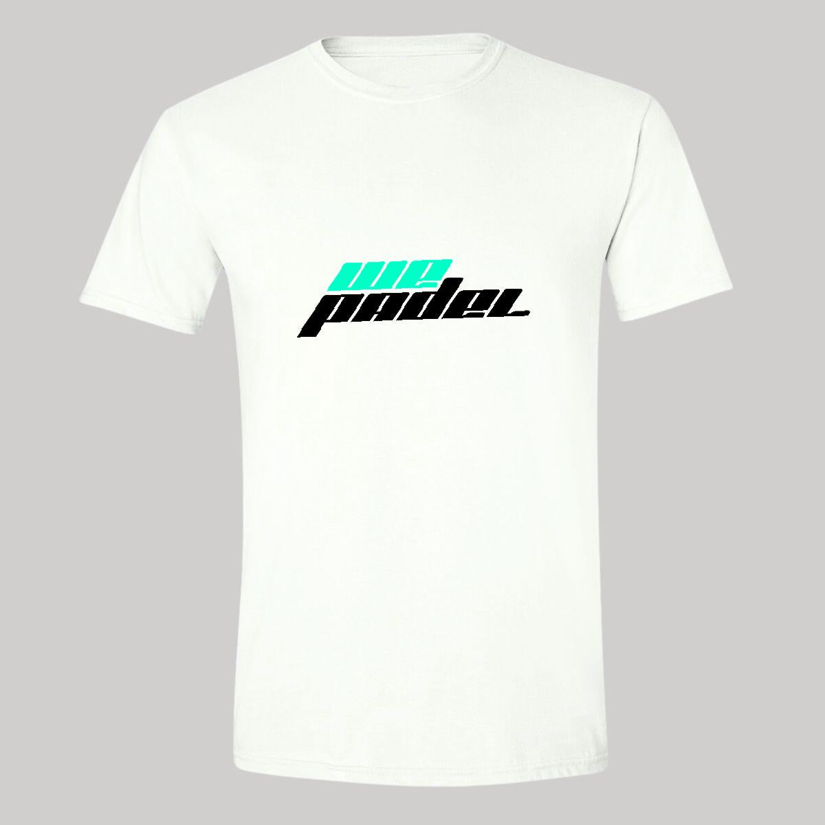 Playera Manga Corta Hombre Blanco Personalizable Logo
