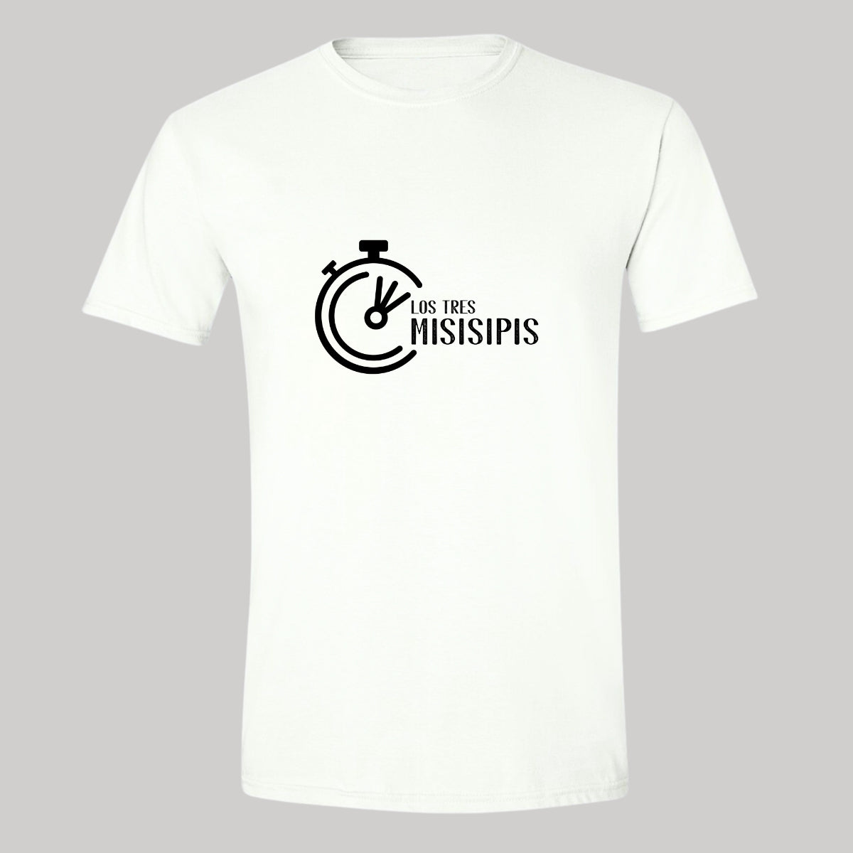 Playera Manga Corta Hombre Blanco Personalizable Logo