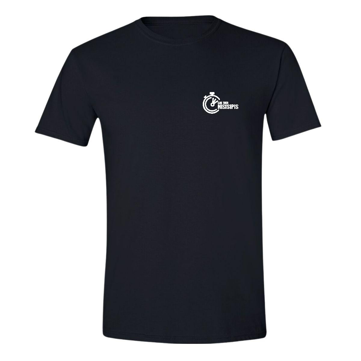 Playera Manga Corta Hombre Negro Personalizable Escudo