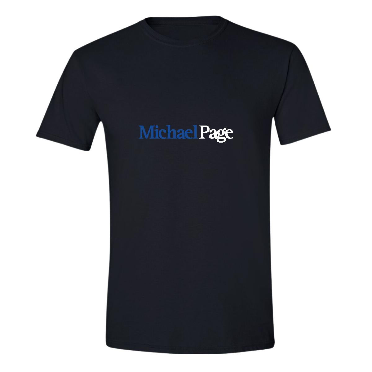 Playera Manga Corta Hombre Negro Personalizable Logo