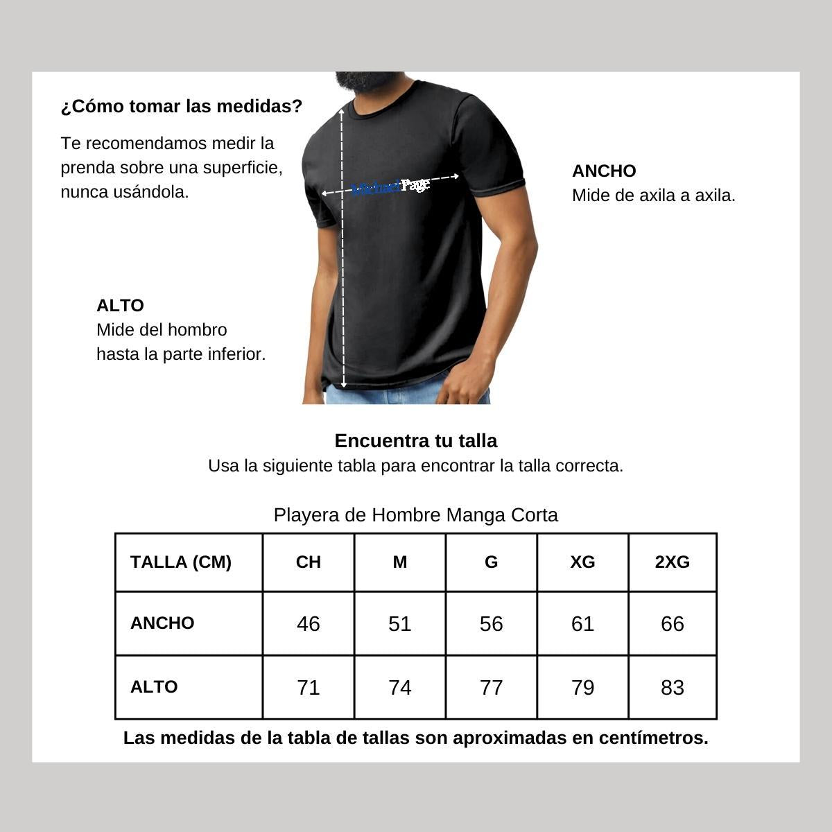 Playera Manga Corta Hombre Negro Personalizable Logo