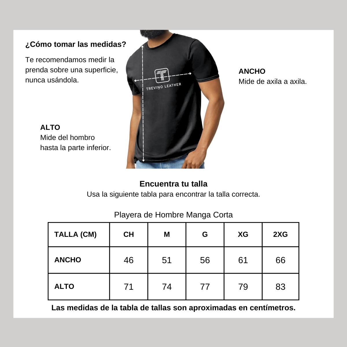 Playera Manga Corta Hombre Negro Personalizable Logo