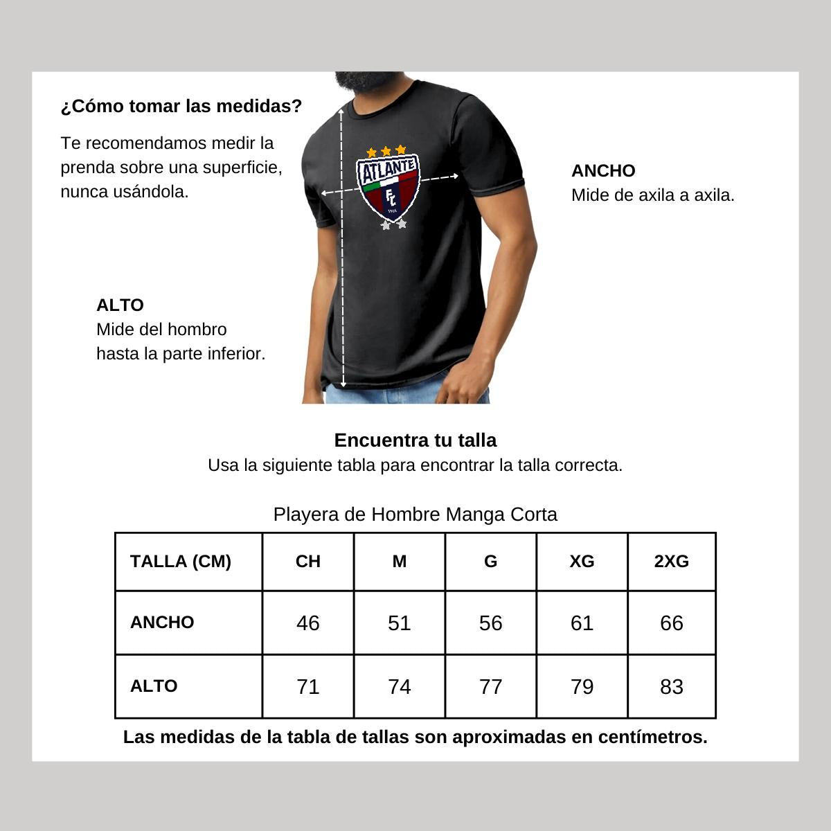 Playera Manga Corta Hombre Negro Personalizable Logo