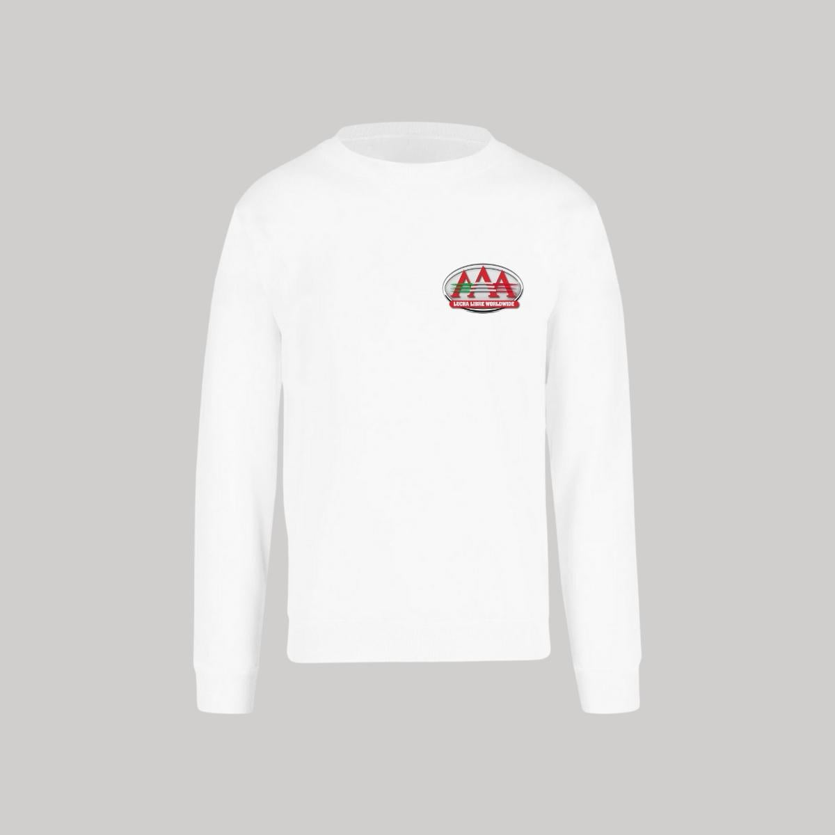 Sudadera Unisex Blanco Personalizable Escudo