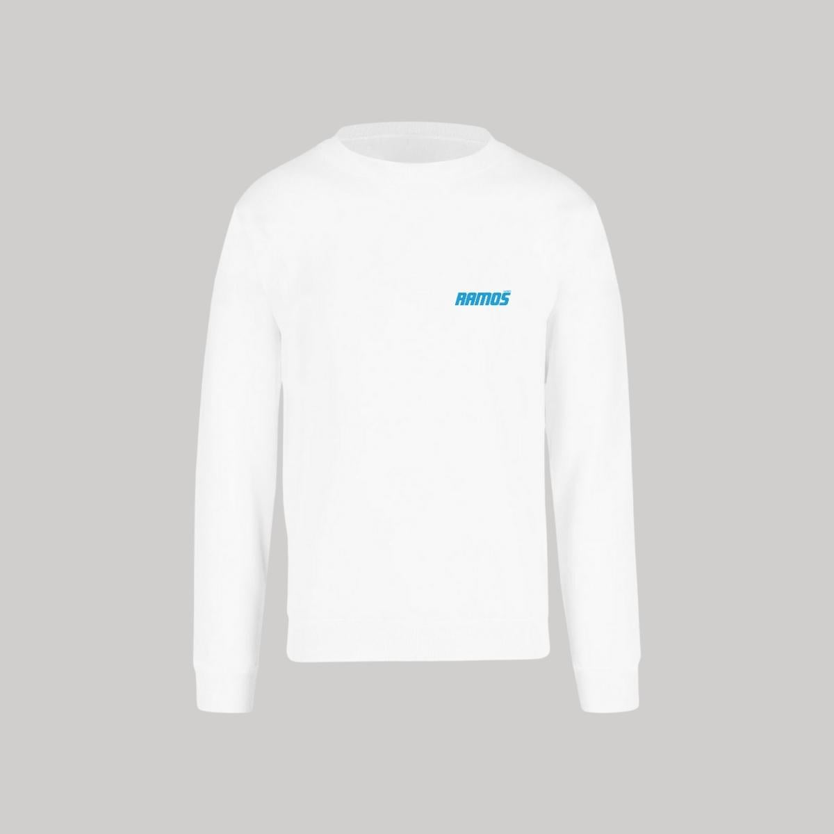 Sudadera Unisex Blanco Personalizable Escudo