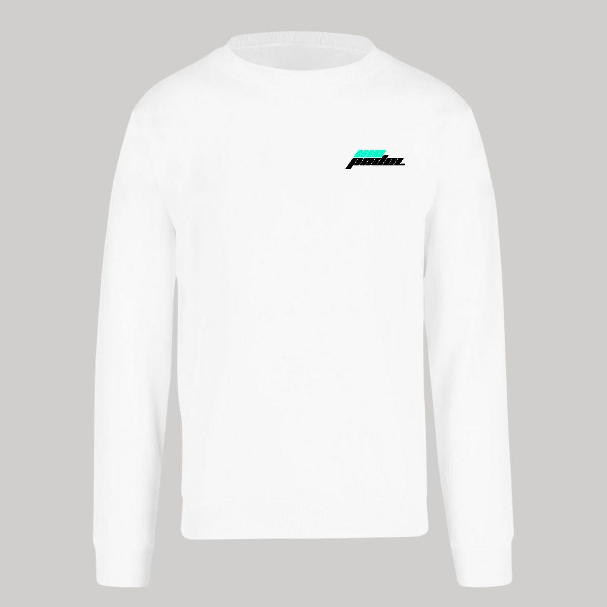 Sudadera Unisex Blanco Personalizable Escudo