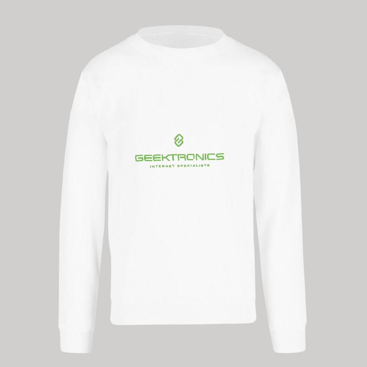 Sudadera Unisex Blanco Personalizable Logo