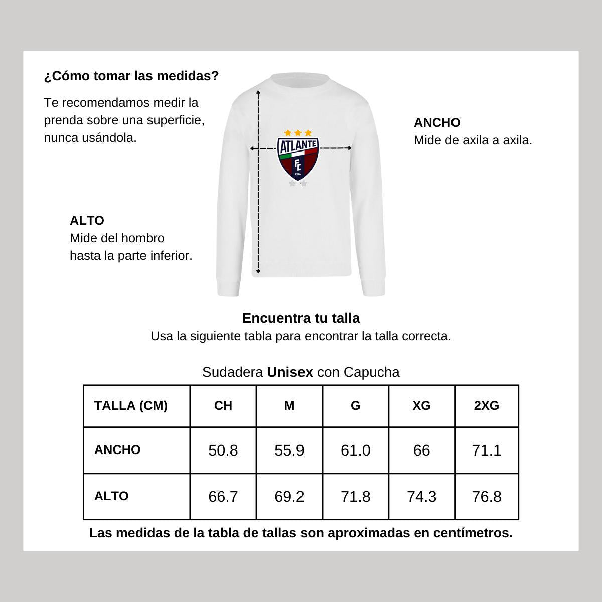 Sudadera Unisex Blanco Personalizable Logo