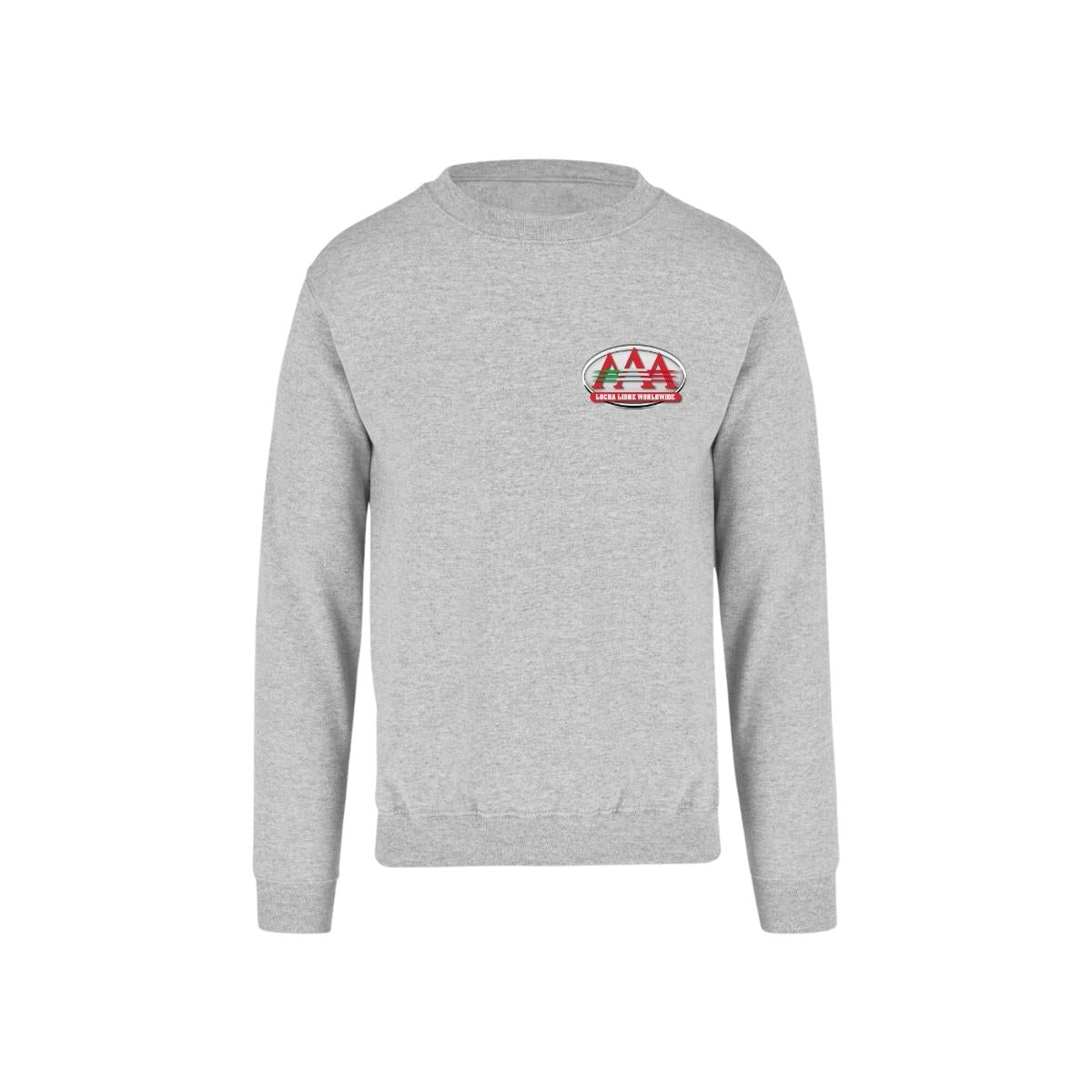 Sudadera Unisex Gris Personalizable Escudo