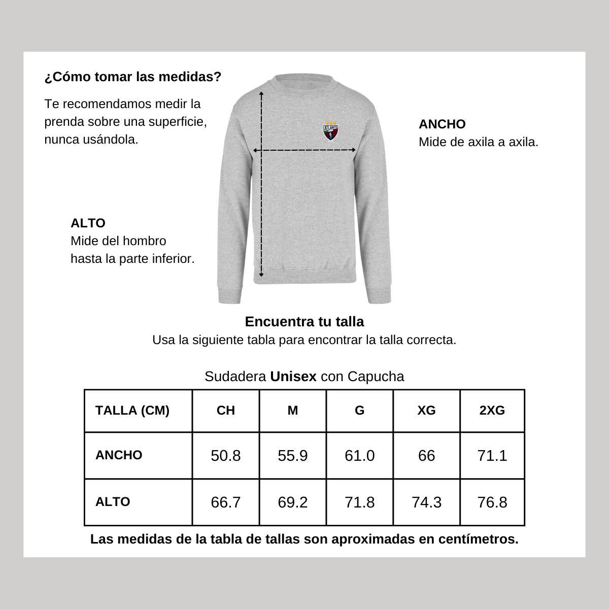 Sudadera Unisex Gris Personalizable Escudo