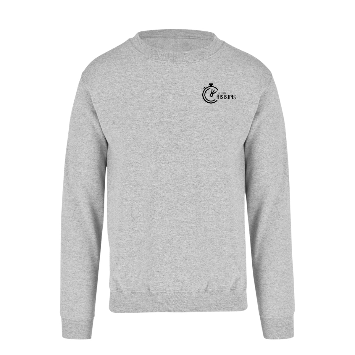 Sudadera Unisex Gris Personalizable Escudo
