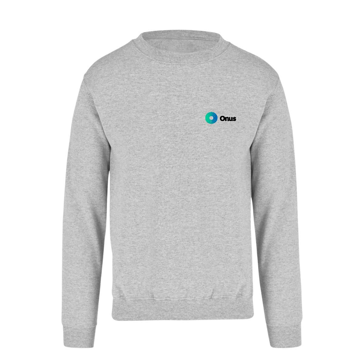 Sudadera Unisex Gris Personalizable Escudo