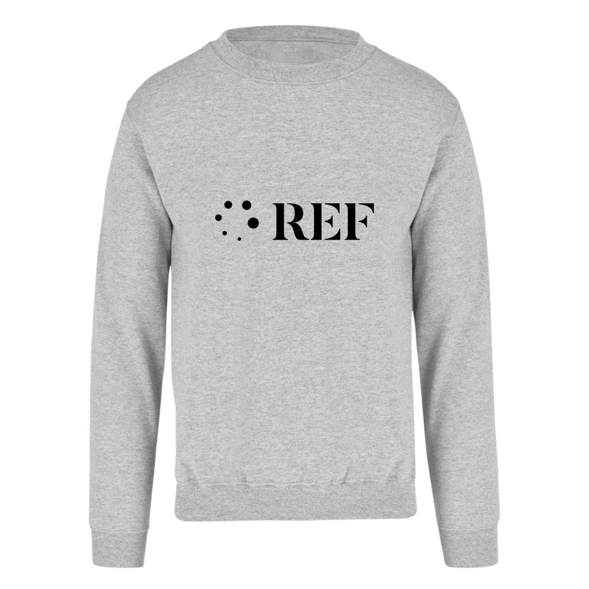 Sudadera Unisex Gris Personalizable Logo