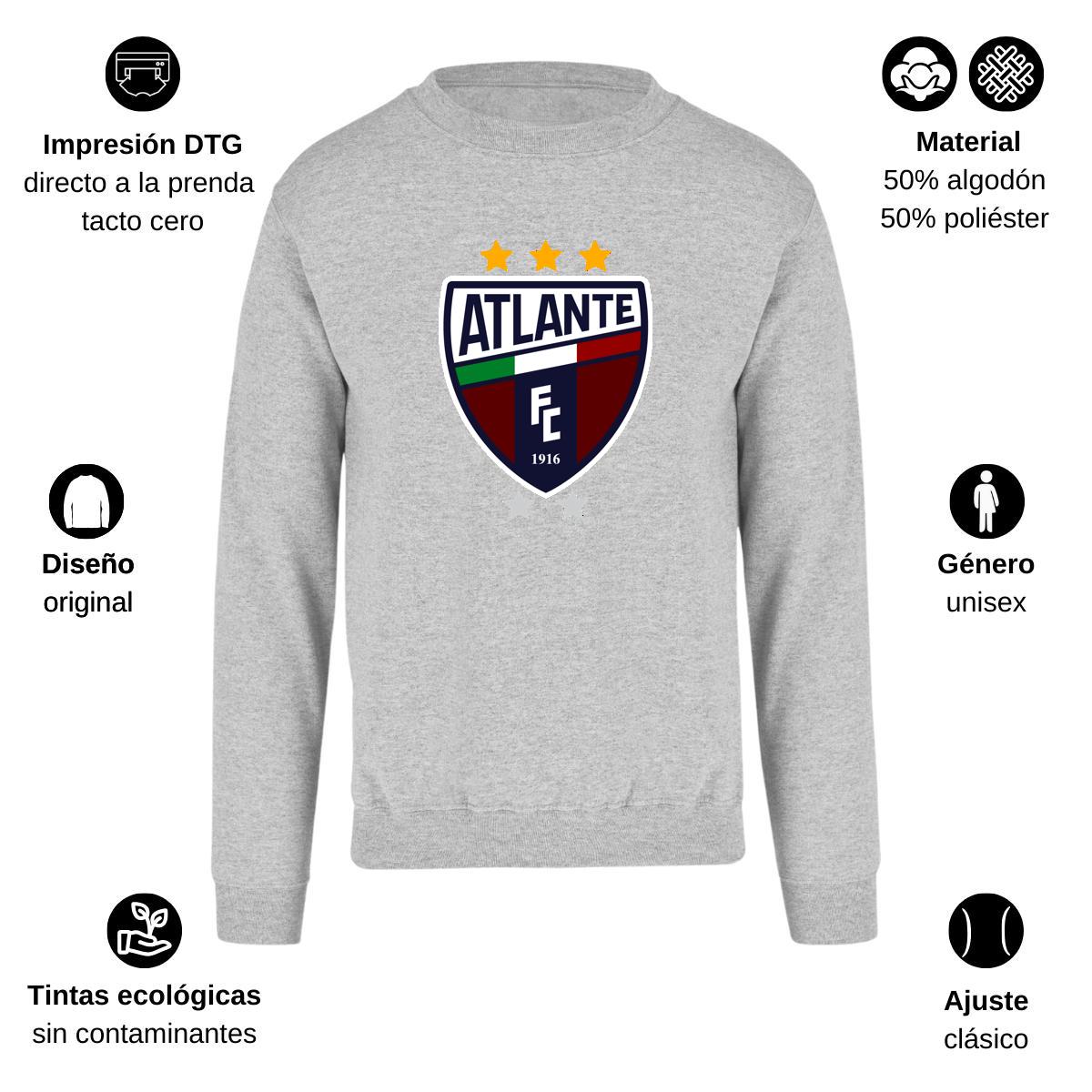 Sudadera Unisex Gris Personalizable Logo