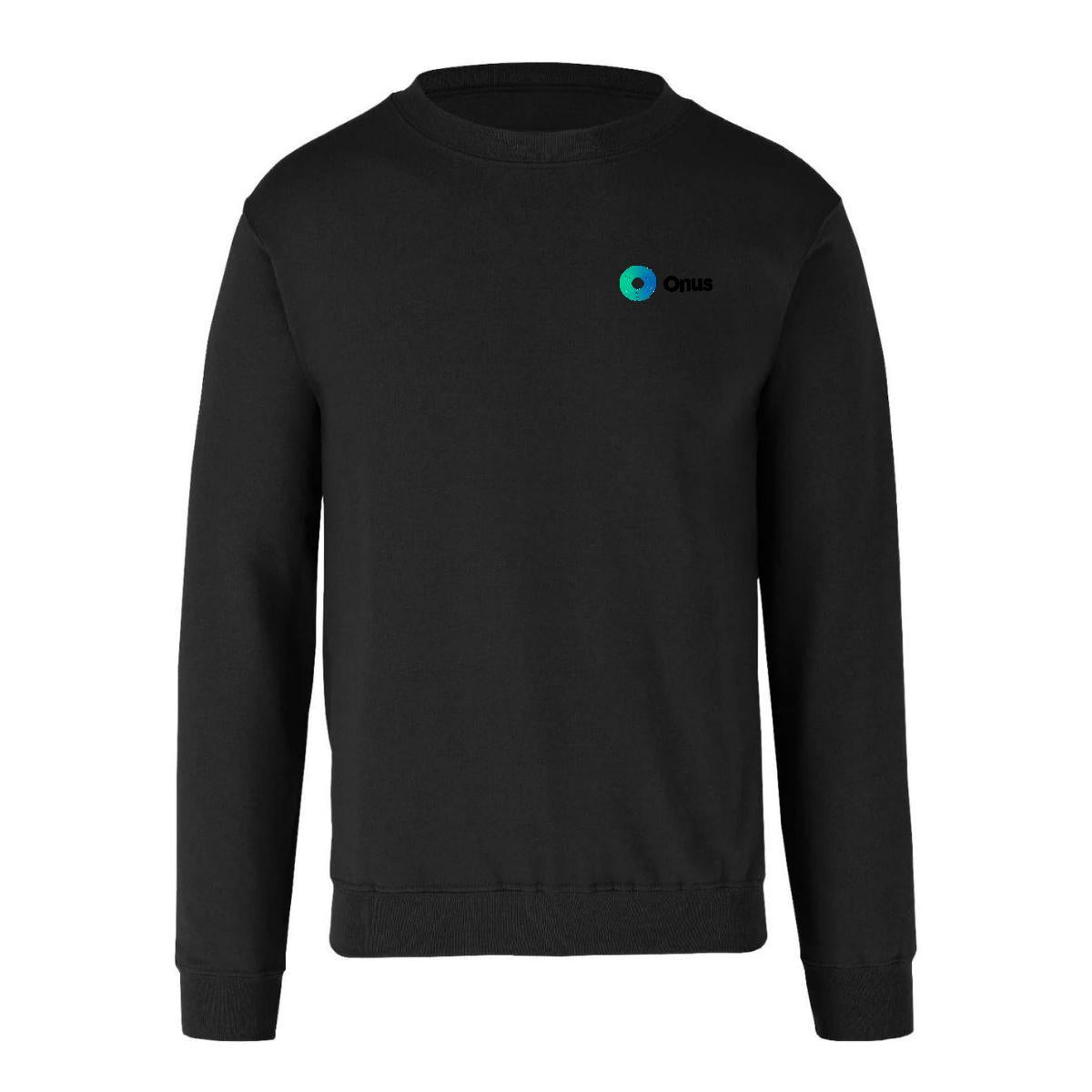 Sudadera Unisex Negro Personalizable Escudo