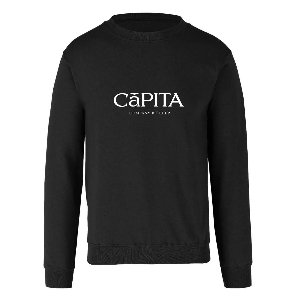Sudadera Unisex Negro Personalizable Logo