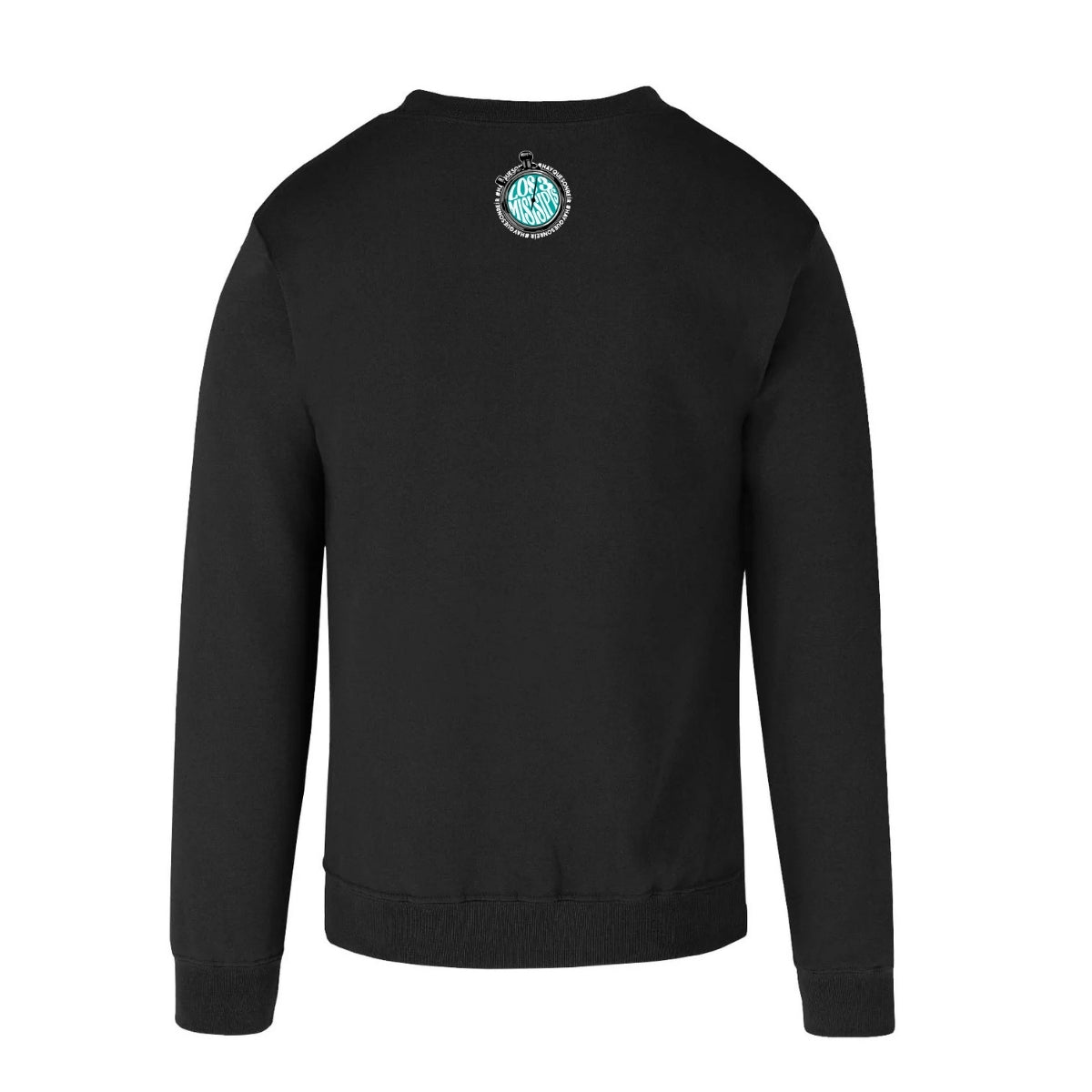 Sudadera Unisex Negro Personalizable Logo #NoSomosMaquinas