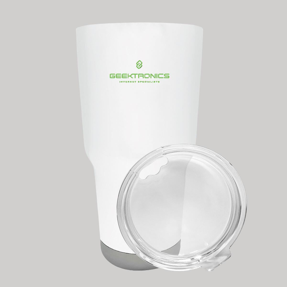 Termo Vaso Térmico 30 Oz Blanco Personalizable Logo