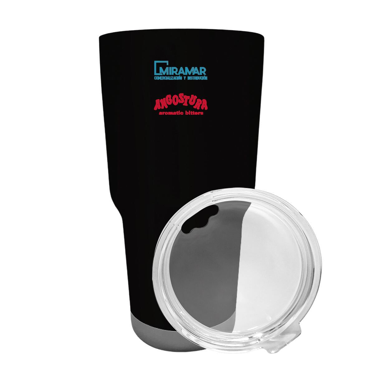 Termo Vaso Térmico 30 Oz Negro Personalizable Logo