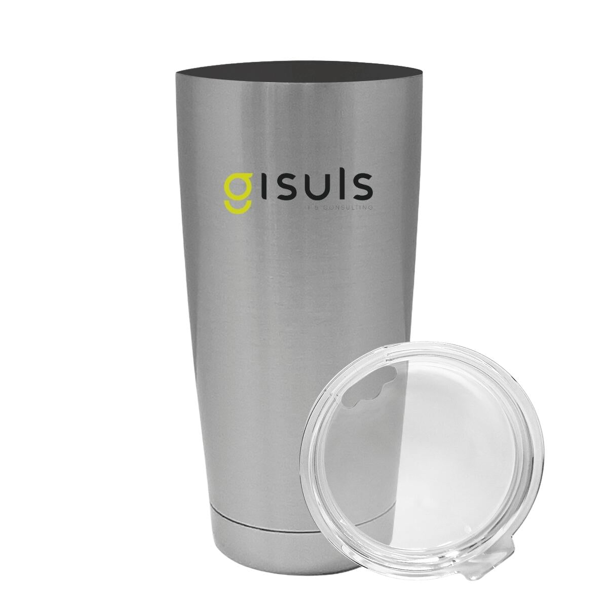 Termo Vaso Térmico 20 Oz Plata Personalizable Logo