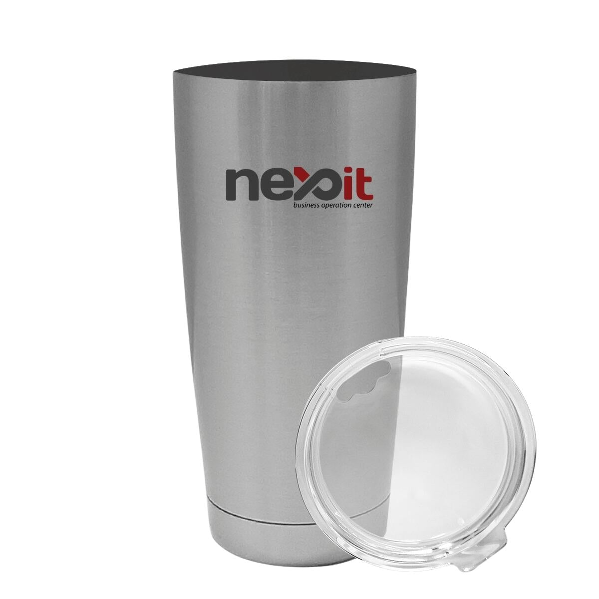 Termo Vaso Térmico 20 Oz Plata Personalizable Logo