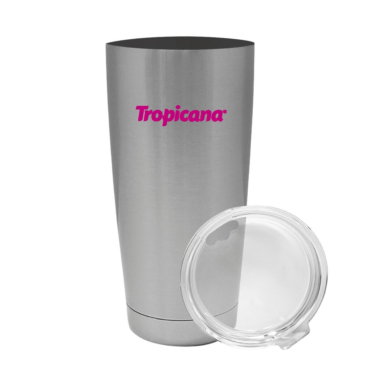 Termo Vaso Térmico 20 Oz Plata Personalizable Logo