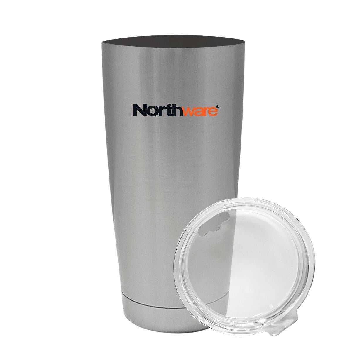 Termo Vaso Térmico 20 Oz Plata Personalizable Logo