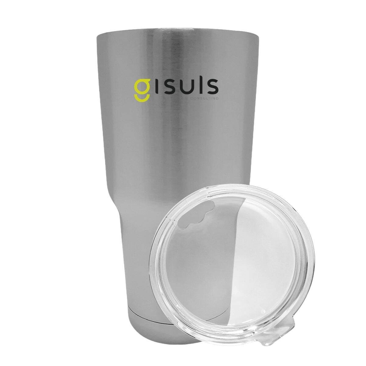 Termo Vaso Térmico 30 Oz Plata Personalizable Logo