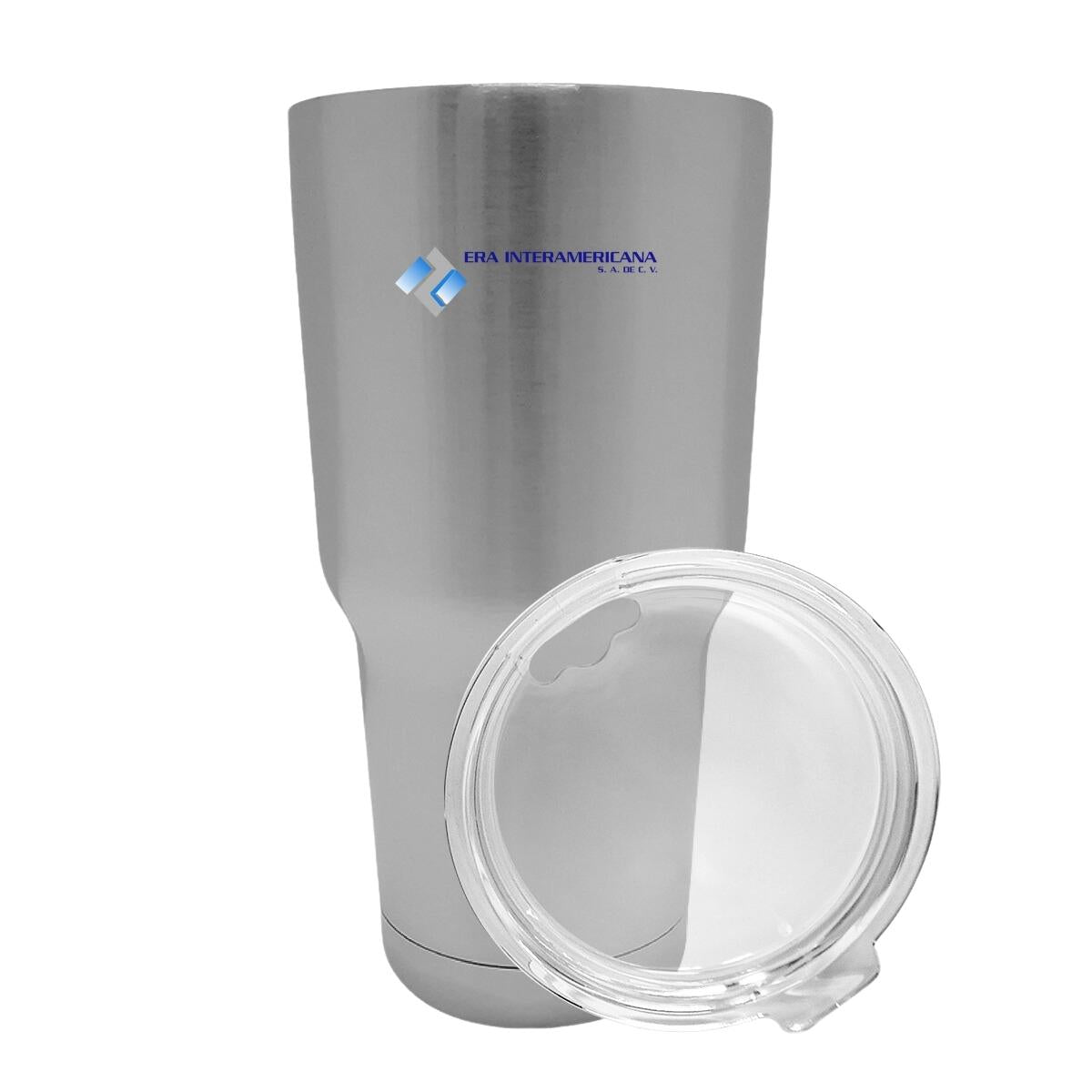Termo Vaso Térmico 30 Oz Plata Personalizable Logo