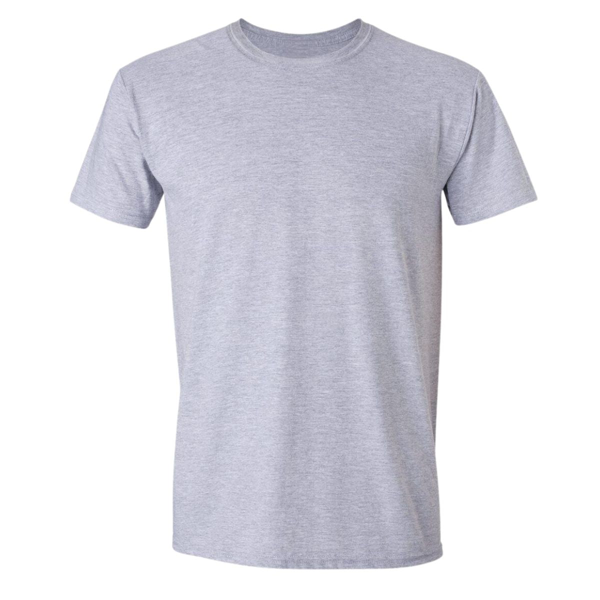 Playera Manga Corta Hombre Gris Personalizable Logo