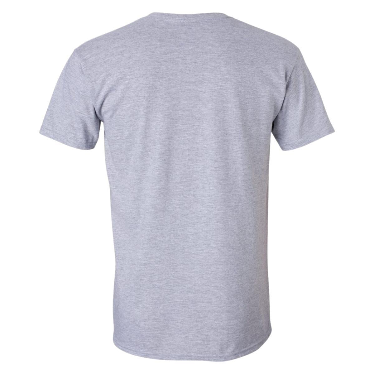 Playera Manga Corta Hombre Gris Personalizable Logo