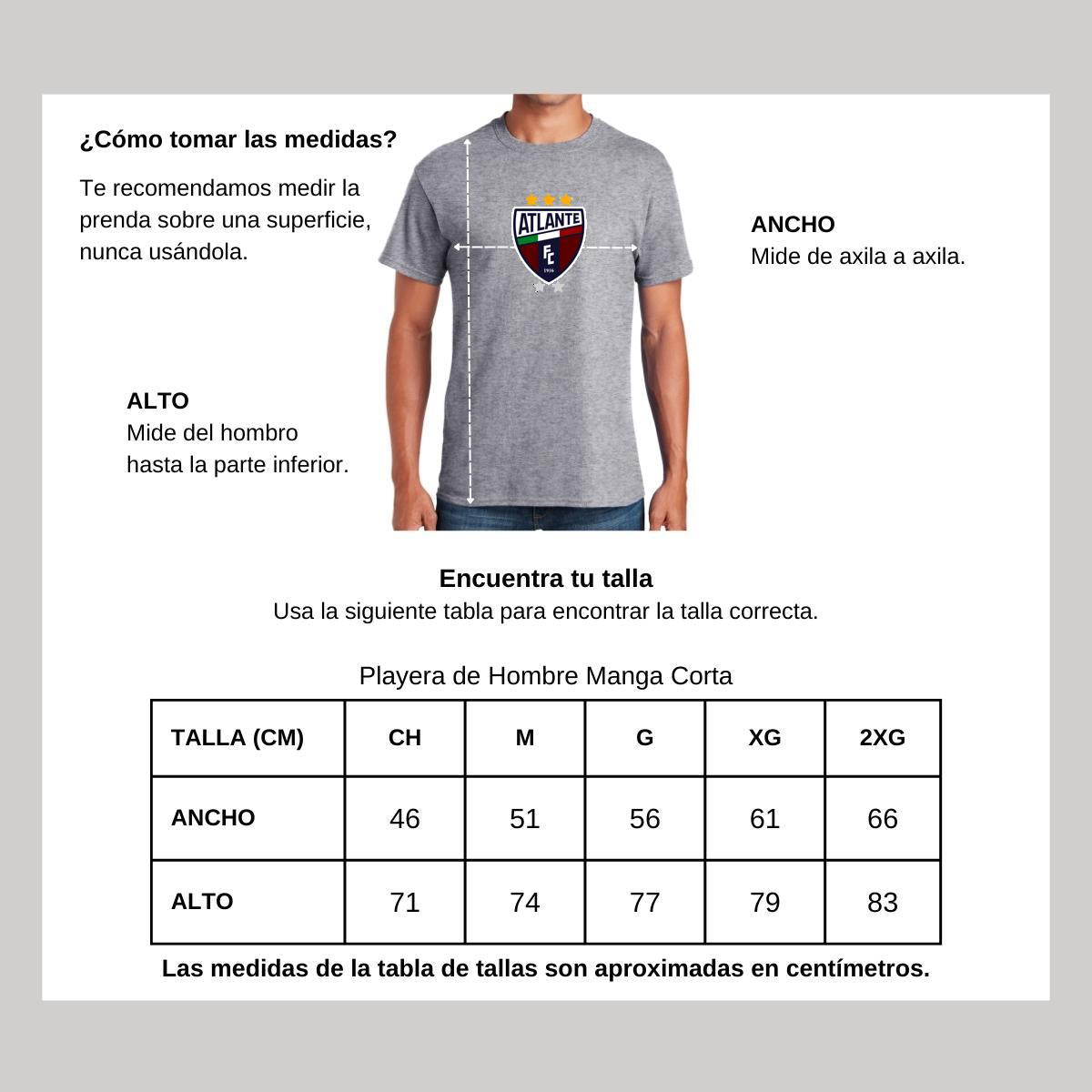 Playera Manga Corta Hombre Gris Personalizable Logo