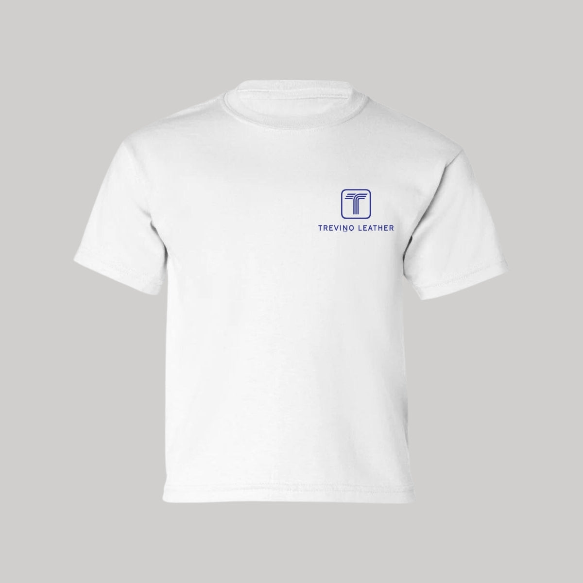 Playera Manga Corta Infantil Blanco Personalizable Escudo
