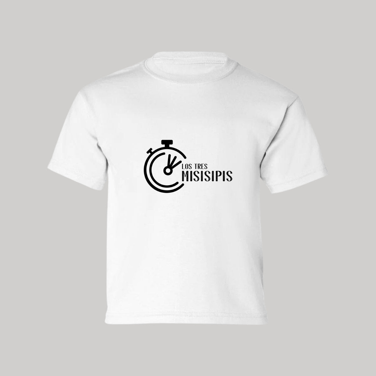 Playera Manga Corta Infantil Blanco Personalizable Logo