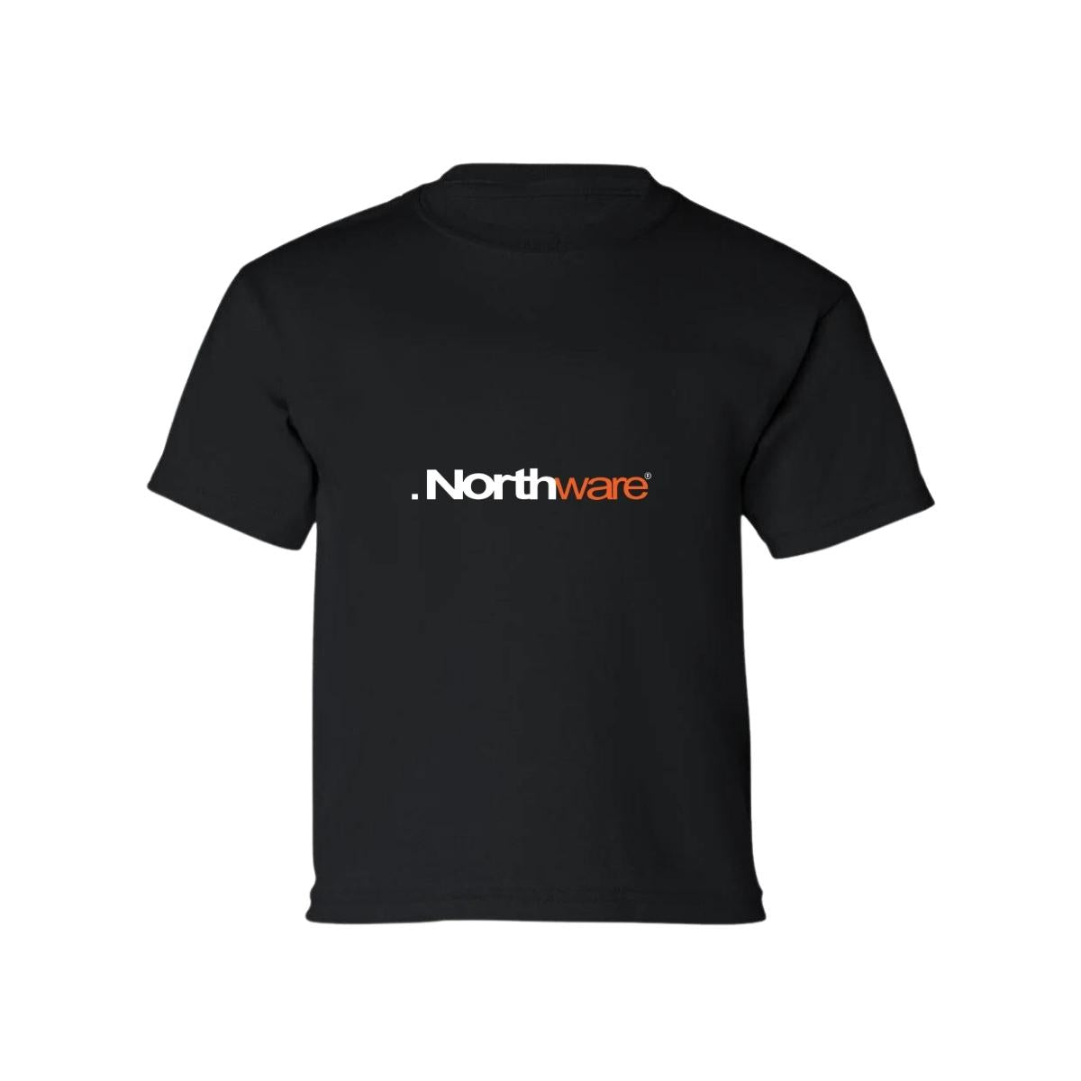 Playera Manga Corta Infantil Negro Personalizable Logo