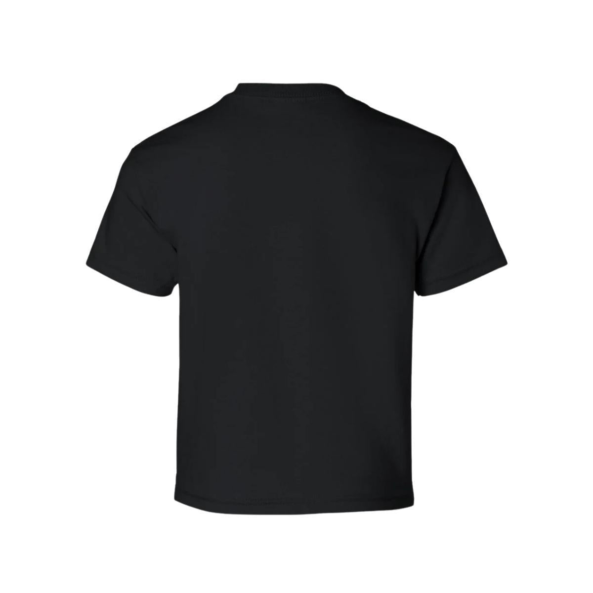 Playera Manga Corta Infantil Negro Personalizable Logo