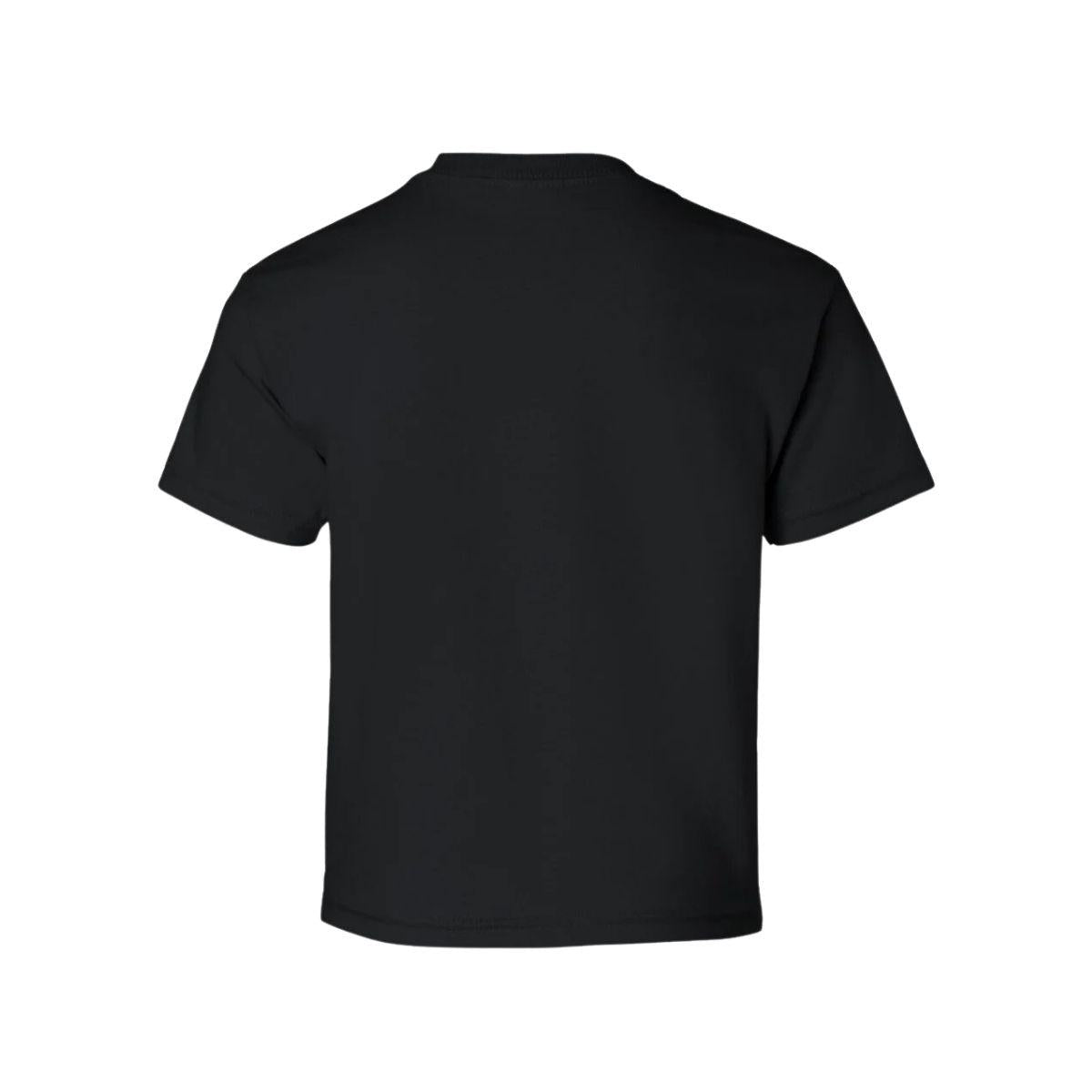 Playera Manga Corta Infantil Negro Personalizable Logo